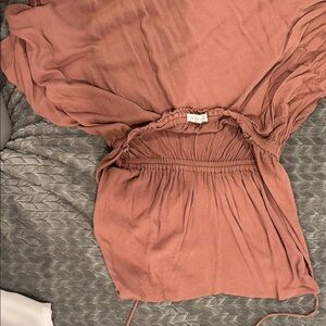 Indah Rust Mini Dress